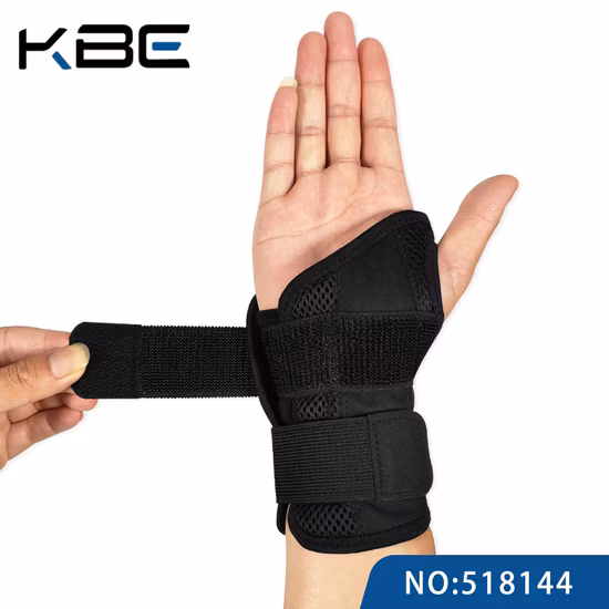 Adjustable Right or Left Hand Wrist Splint Support Brace for Wrist Pain, Sprain, Carpal Tunnel