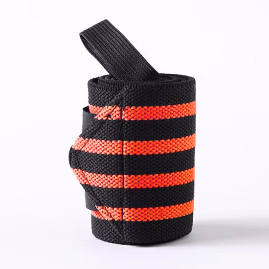 Polyester Latex Cotton Elastic Adjustable Wrist Brace Wirst Support Sprain Prevention Compression bandage Sports Weight Lifting Wrist Wrap Strap Fitness